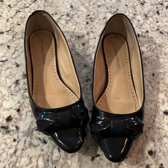 Adrienne Vittadini Women’s Black Pointed Toe Flats Size 9 - Picture 5 of 6